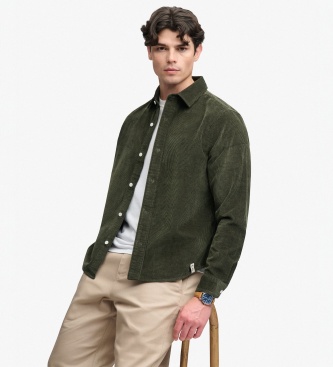 Superdry Overhemdjas Groen