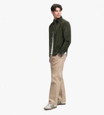 Superdry Overhemdjas Groen
