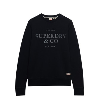 Superdry Bluza 1954 Company Relaxed granatowa