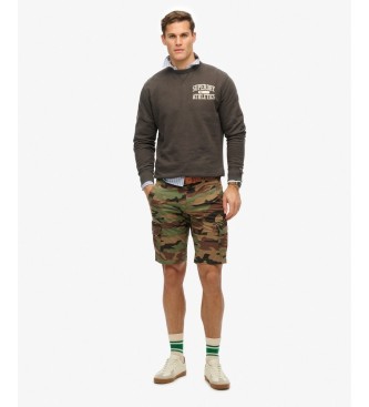 Superdry Pulover Athletic ESS temno siva