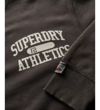 Superdry Pulover Athletic ESS temno siva