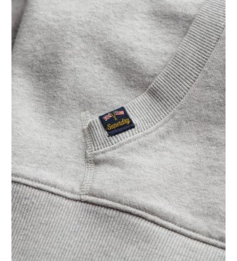 Superdry Sweat à capuche ESS Relaxed gris