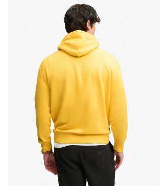 Superdry Essential Logo Yellow Hoodie