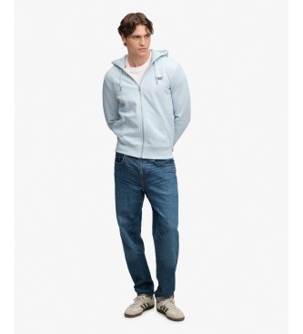Superdry Essential Logo Blue Hoodie