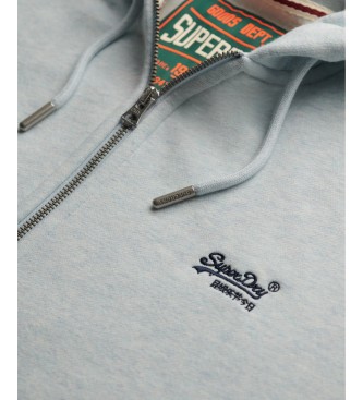 Superdry Essential Logo Blue Hoodie