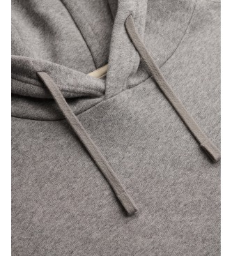 Superdry Bluza z kapturem Essential Logo szara
