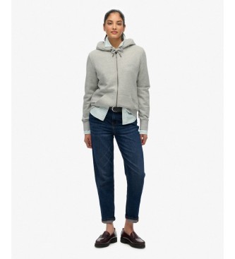 Superdry Essential Logo Hoodie in Grey