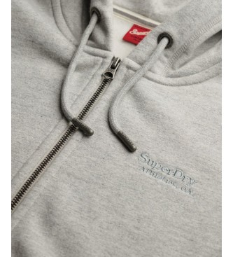 Superdry Essential Logo Hoodie in Grey