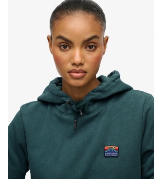 Superdry Great Outdoors Relax green hoodie