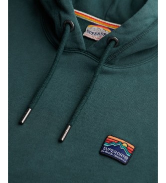 Superdry Great Outdoors Relax green hoodie