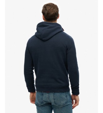 Superdry Sweat à capuche Outfitters bleu marine