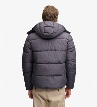 Superdry Premium hoodie met capuchon in grijs