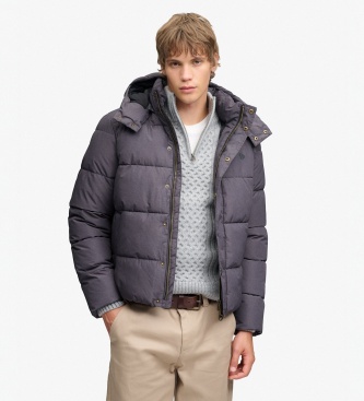 Superdry Premium hoodie met capuchon in grijs
