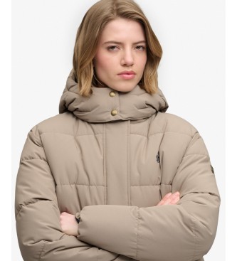 Superdry Premium Kapuzenjacke braun