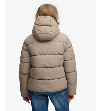Superdry Premium Kapuzenjacke braun
