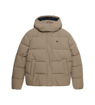 Superdry Premium Kapuzenjacke braun
