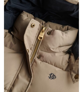 Superdry Premium Kapuzenjacke braun