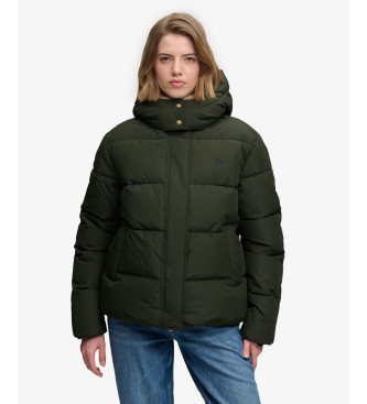 Superdry Grüne Premium-Kapuzenjacke