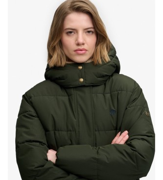 Superdry Grüne Premium-Kapuzenjacke