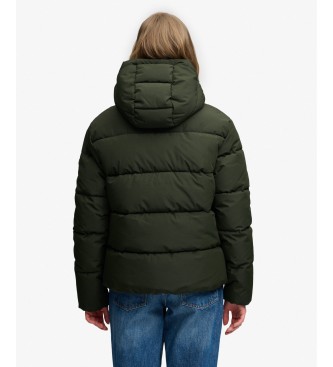 Superdry Grüne Premium-Kapuzenjacke