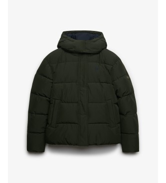 Superdry Grüne Premium-Kapuzenjacke