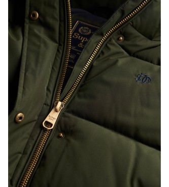 Superdry Grüne Premium-Kapuzenjacke