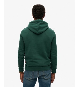 Superdry Green Stacked hoodie