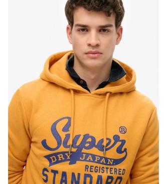 Superdry Bluza z kapturem Standard Script ?ó?ta