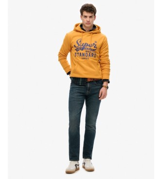 Superdry Bluza z kapturem Standard Script ?ó?ta