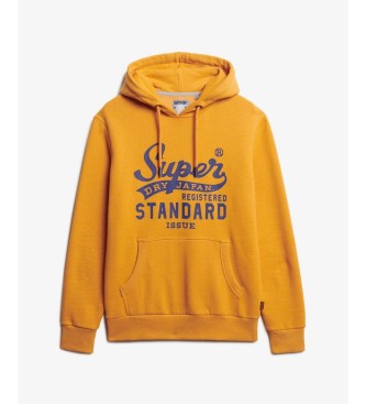 Superdry Bluza z kapturem Standard Script ?ó?ta