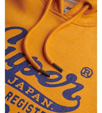 Superdry Bluza z kapturem Standard Script ?ó?ta