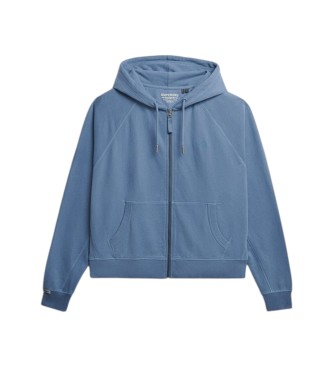 Superdry Felpa con cappuccio Studios Relaxed blu
