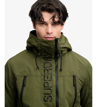 Superdry Veste à capuche Ultimate Windbreaker verte