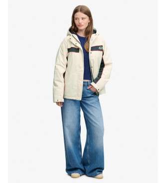 Superdry Vintage Hooded Wind Jacke mit Kapuze, beige