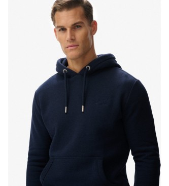 Superdry Vintage Logo Hoodie Navy