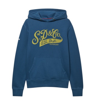 Superdry Navy Blue Vintage Script Hoodie