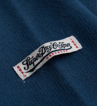 Superdry Navy Blue Vintage Script Hoodie