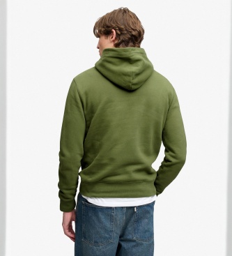 Superdry Vintage Script hoodie groen