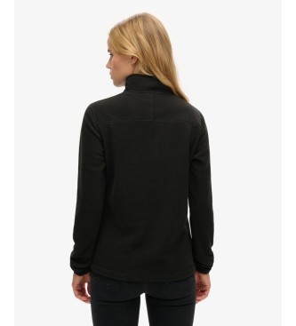 Superdry Polar Half black half-zip sweatshirt