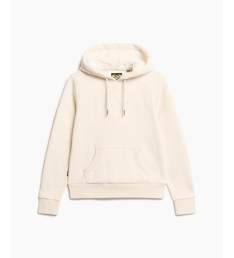 Superdry Bluza Luxe Metallic w kolorze z?amanej bieli