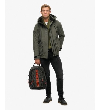Superdry Tarp AOP rygsæk sort