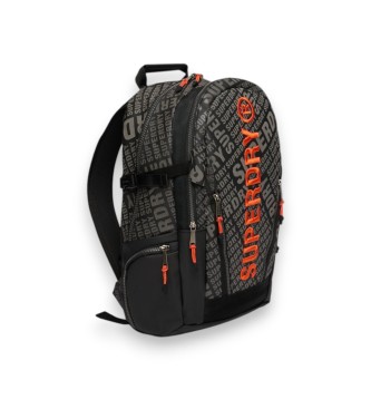 Superdry Tarp AOP rygsæk sort