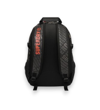 Superdry Tarp AOP rygsæk sort