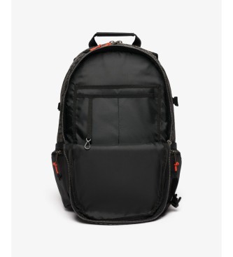 Superdry Tarp AOP rygsæk sort