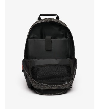 Superdry Tarp AOP rygsæk sort