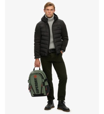 Superdry Broderet Tarp-rygsæk grøn