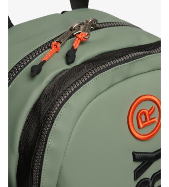 Superdry Broderet Tarp-rygsæk grøn