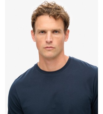 Superdry Maglietta Classic Essential blu navy