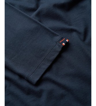 Superdry Maglietta Classic Essential blu navy