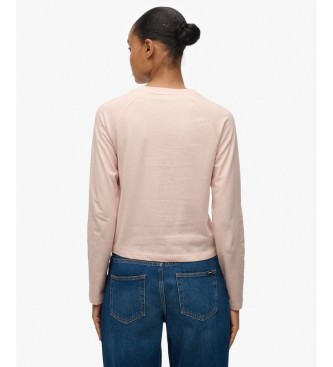 Superdry Essential Logo T-Shirt rosa